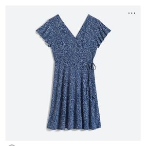 Kaileigh Kaela Faux Wrap Knit Dress Size M